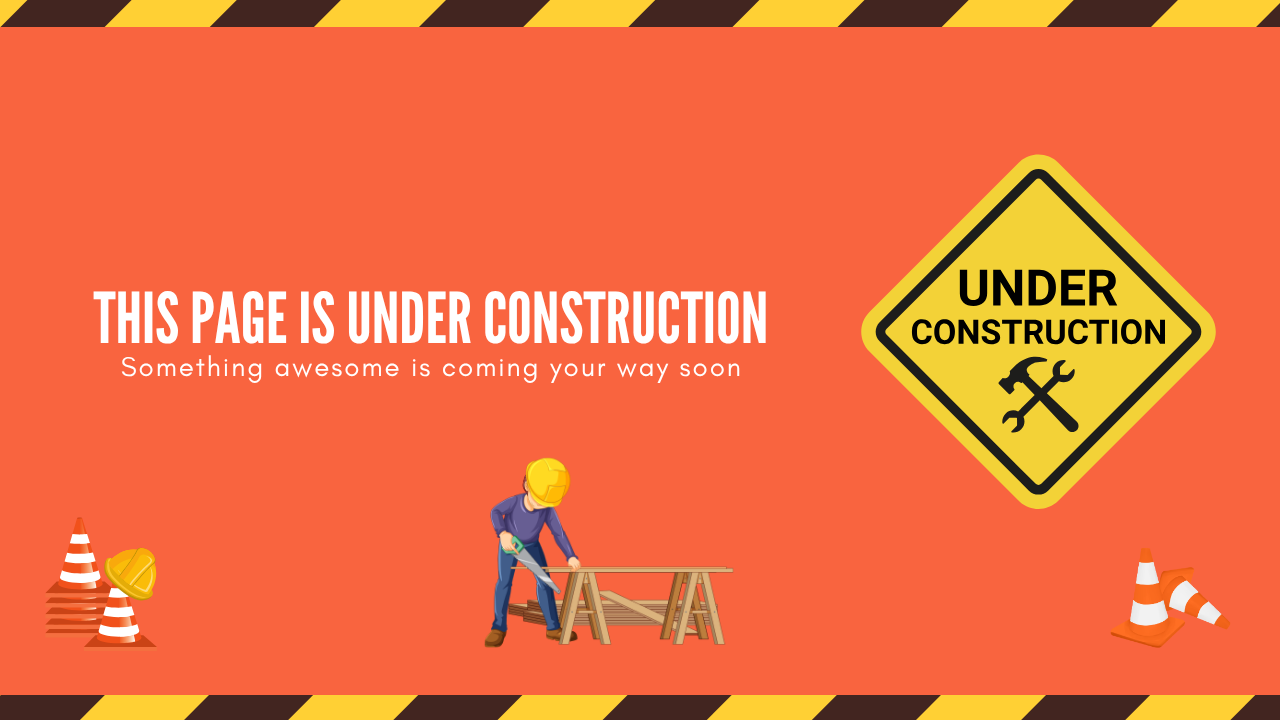 Orange-Webpage-Construction